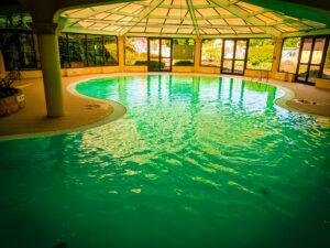 indoor pool at saint avit loisirs