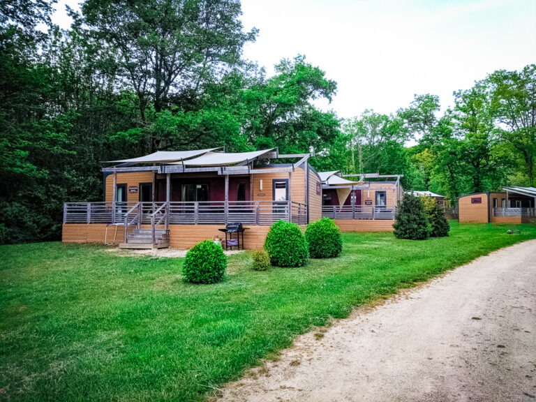 mobile home pitch sizeas at saint avit loisirs