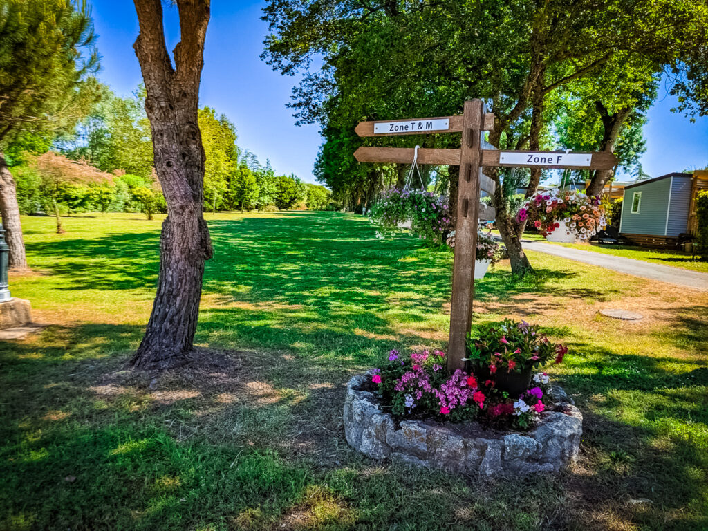 The campsite is so well maintained at sequoia Parc