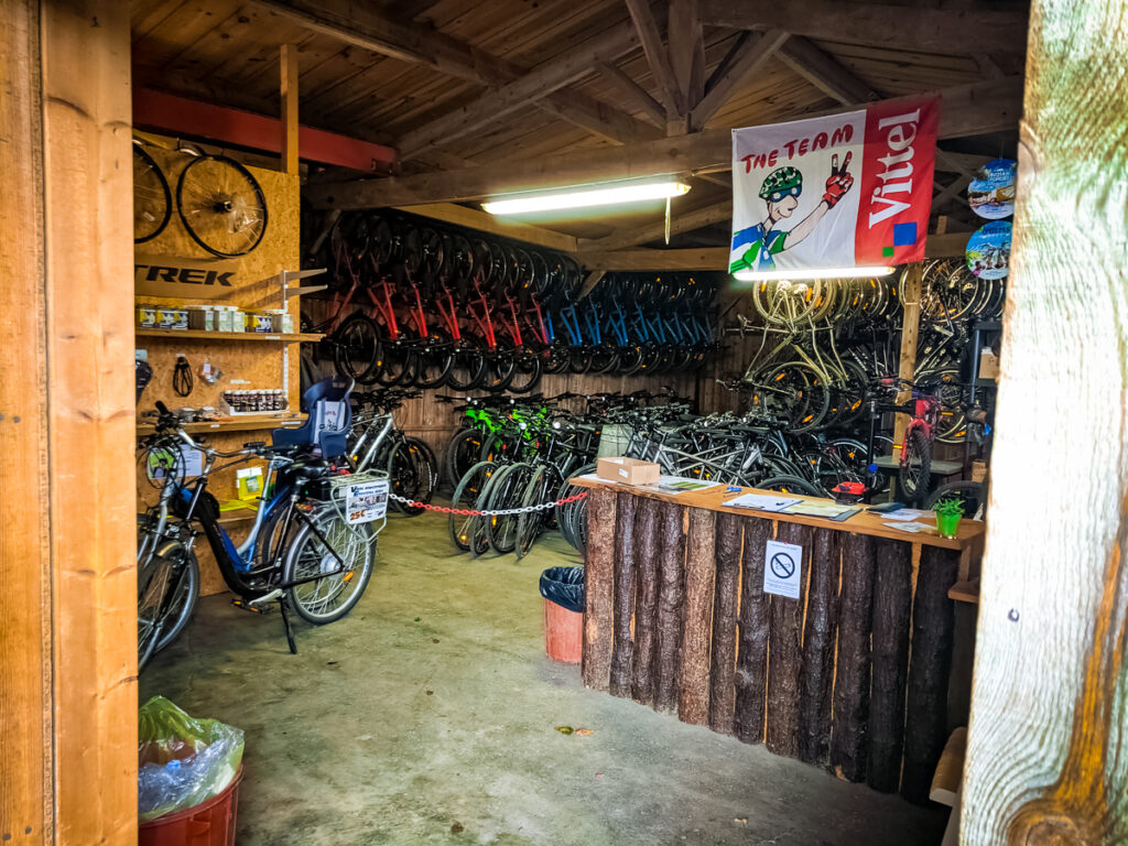 bike hire at garangeoire camping