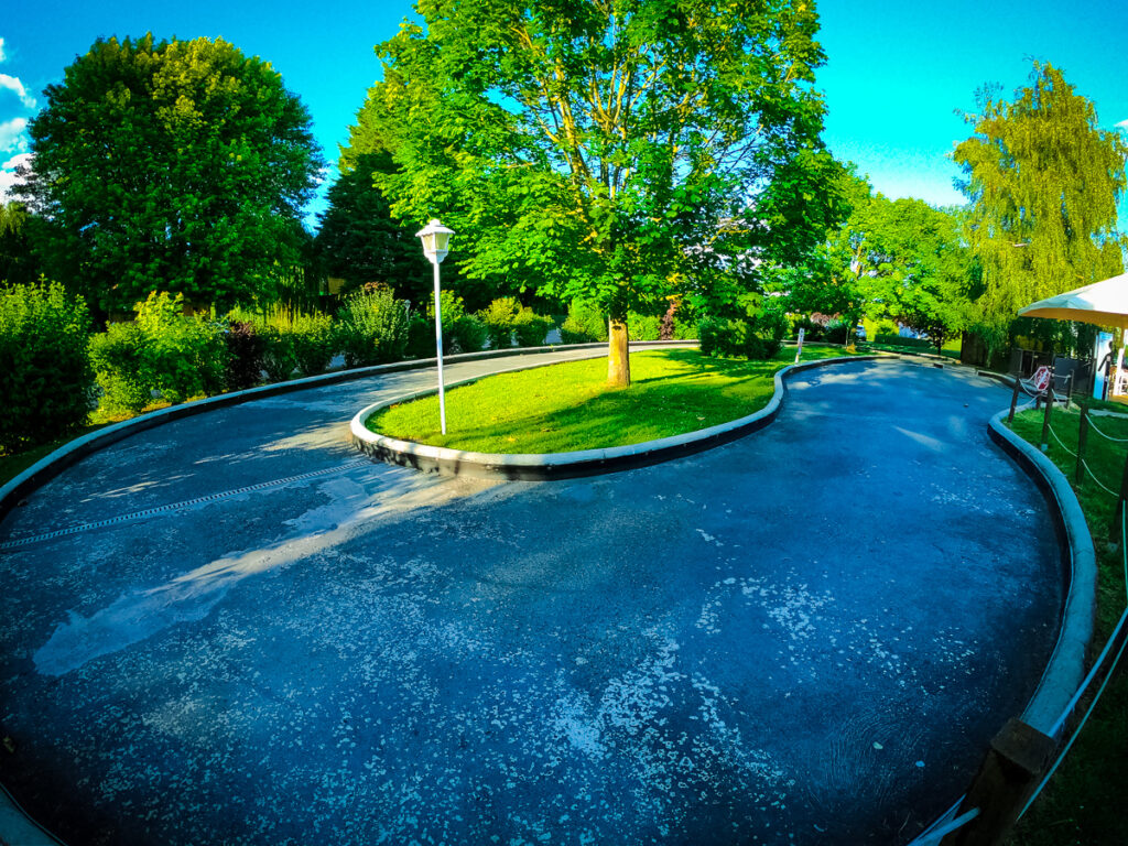 go kart and mini quad track at la croix du vieux pont in berny riviere