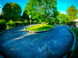 go kart and mini quad track at la croix du vieux pont in berny riviere