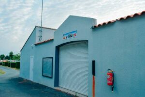 Club enfants building Camping de l'ocean Brem Sur Mer