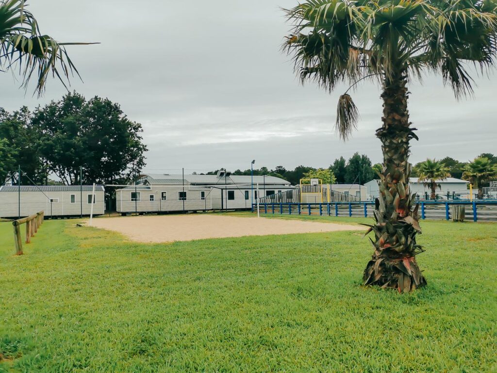 volleyball at camping le vieux port by Resasol in Messanges, Landes department, France