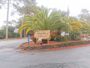 Entrance sign at Camping natureo in Hossegor-10