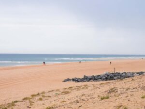 The beach near Camping natureo in Hossegor-13