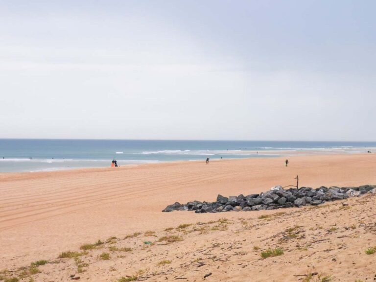 The beach near Camping natureo in Hossegor-13