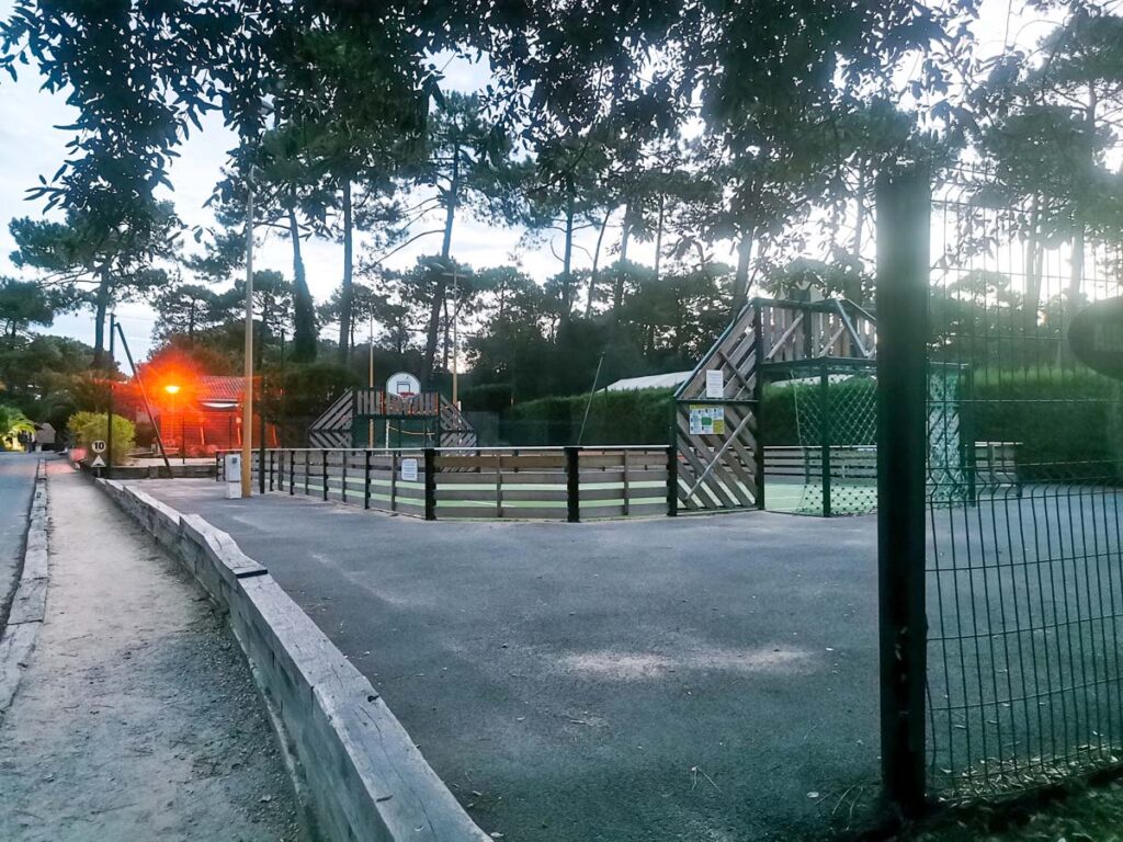 Multi sports area at Camping natureo in Hossegor-20