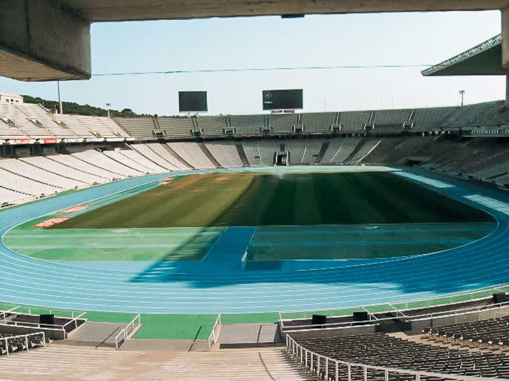 A photo of the olympic stadium in Barcelona for things to do in Barcelona