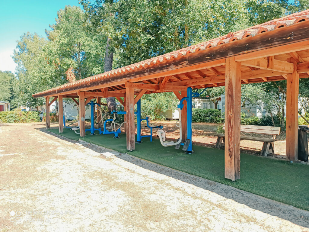 body weight gym at Marvilla parks le soleil des landes campsite (12)