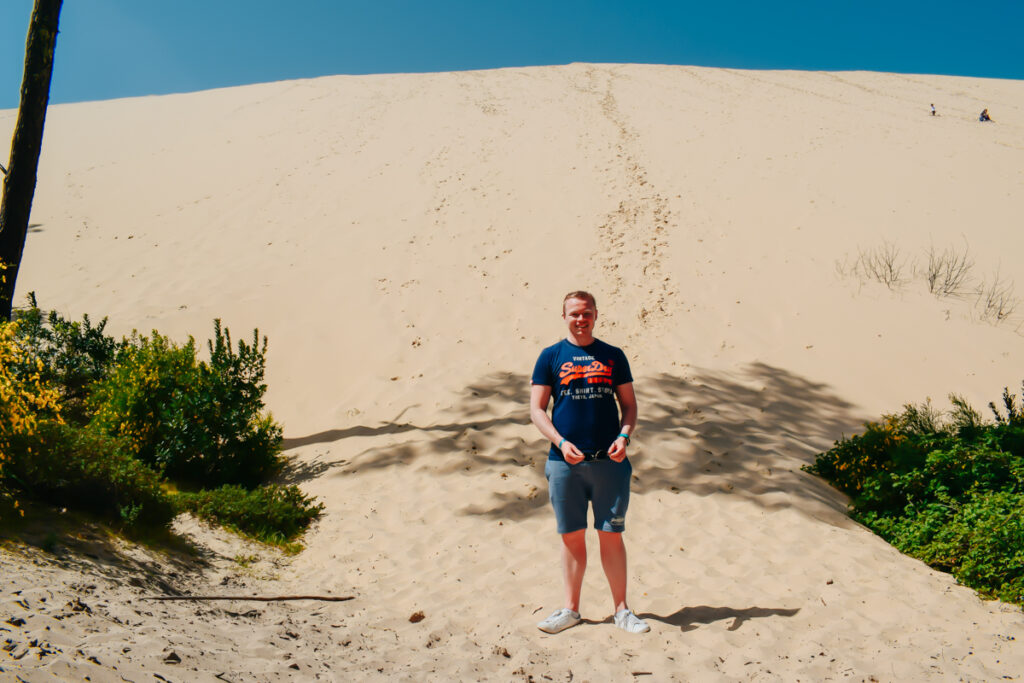 Mike at the dune du pilat