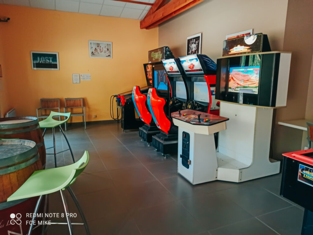 kids games room at sandaya soustons village campsite -21