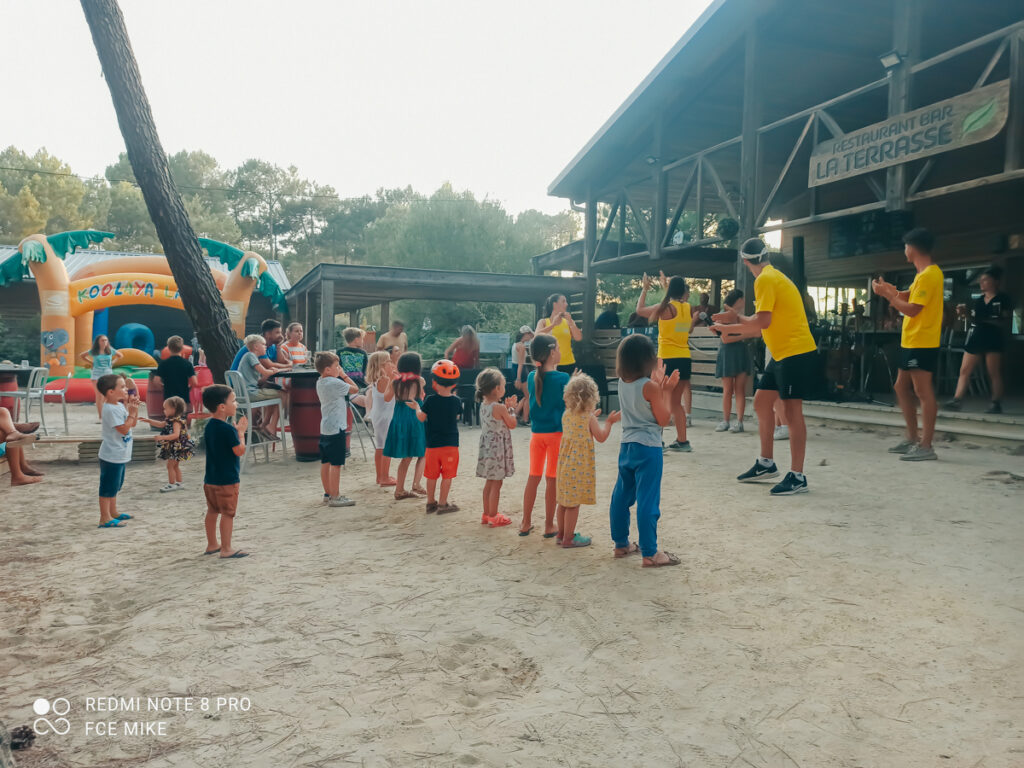 kids mini disco at sandaya soustons village campsite -21