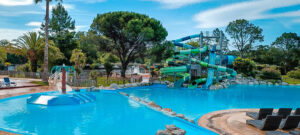 The main swimming pool at ruisseau