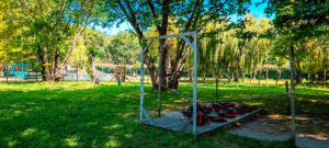 greenery at le ruisseau campsite