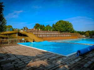 the slides at grand dague campsite