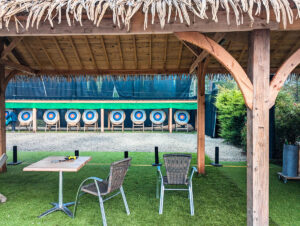 archery at les ormes campsite