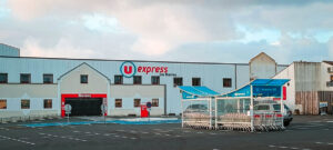 supermarket next to domaine du clarys campsite