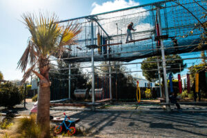 high nets course at clarys plage