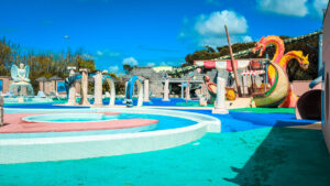 pool area at clarys plage