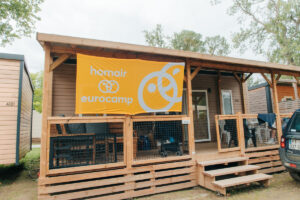 our eurocamp mobile home at la chapelle
