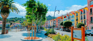 Collioure houses