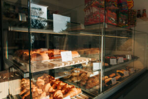 croissants from the snack boulangerie on la chapelle