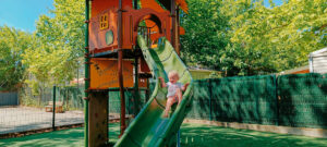 big slide at la chapelle campsite