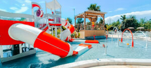 swimming pool at la chapelle campsite in argeles sur mer