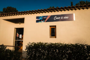 the wine cave at la yole