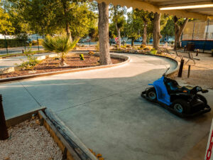 go kart track at la yole