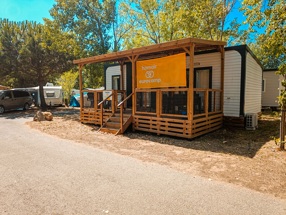 eurocamp at la yole campsite