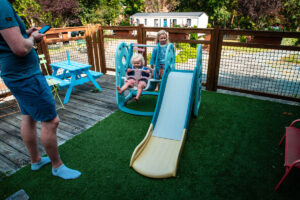 baby club outdoor play area