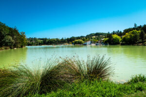 lake views at Le Lac des 3 Vallées