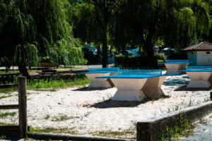 table tennis tables at Le Lac des 3 Vallées