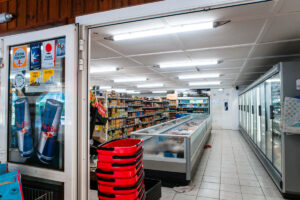 campsite shop at le col vert