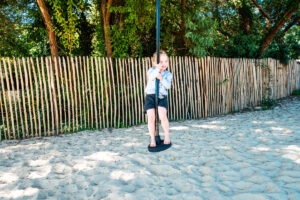 Park and play area at le col vert sandaya campsite