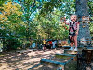climbing at parc de fierbois