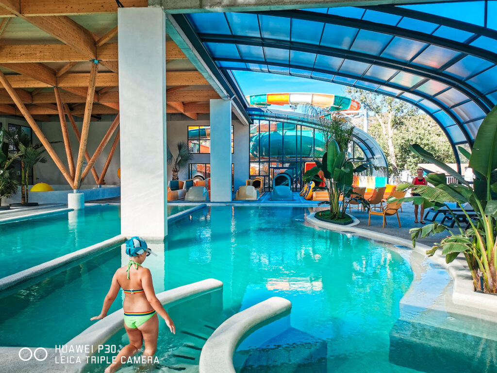 pool complex at ranc davaine campsite