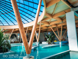 Pool complex at ranc davaine campsite