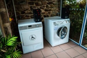 accesible washing machines at le ranolien