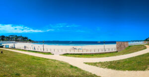 beach at perros guirec