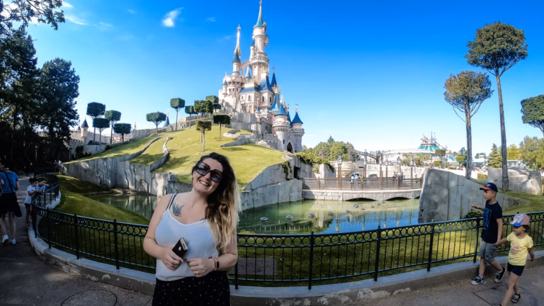 Breanne at Disneyland Paris