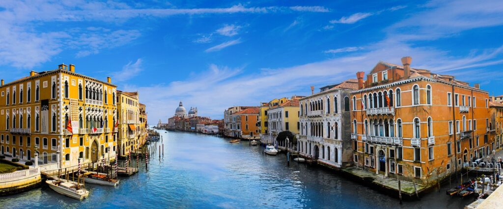 A photo of Venice