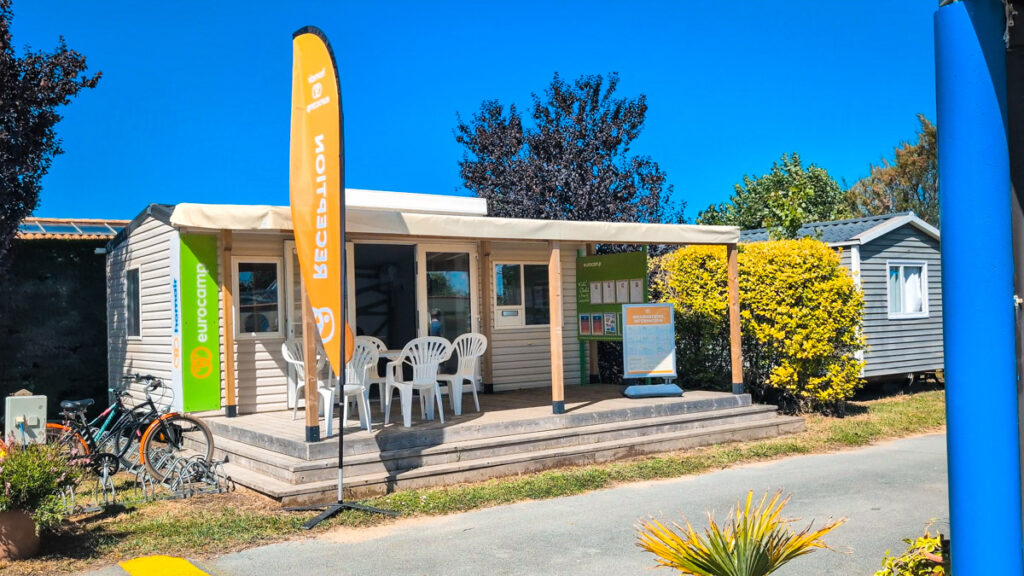 Eurocamp reception at Camping Bel