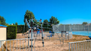 Camping Bel play area near the bar