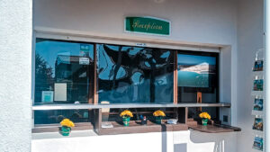 Camping Bel reception building