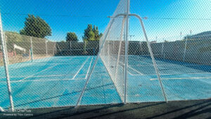 Small sports court at Camping Bel