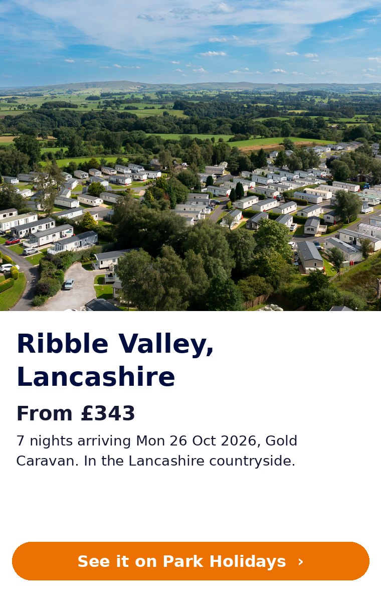 Park Holidays Ribble Valley in Lancashire