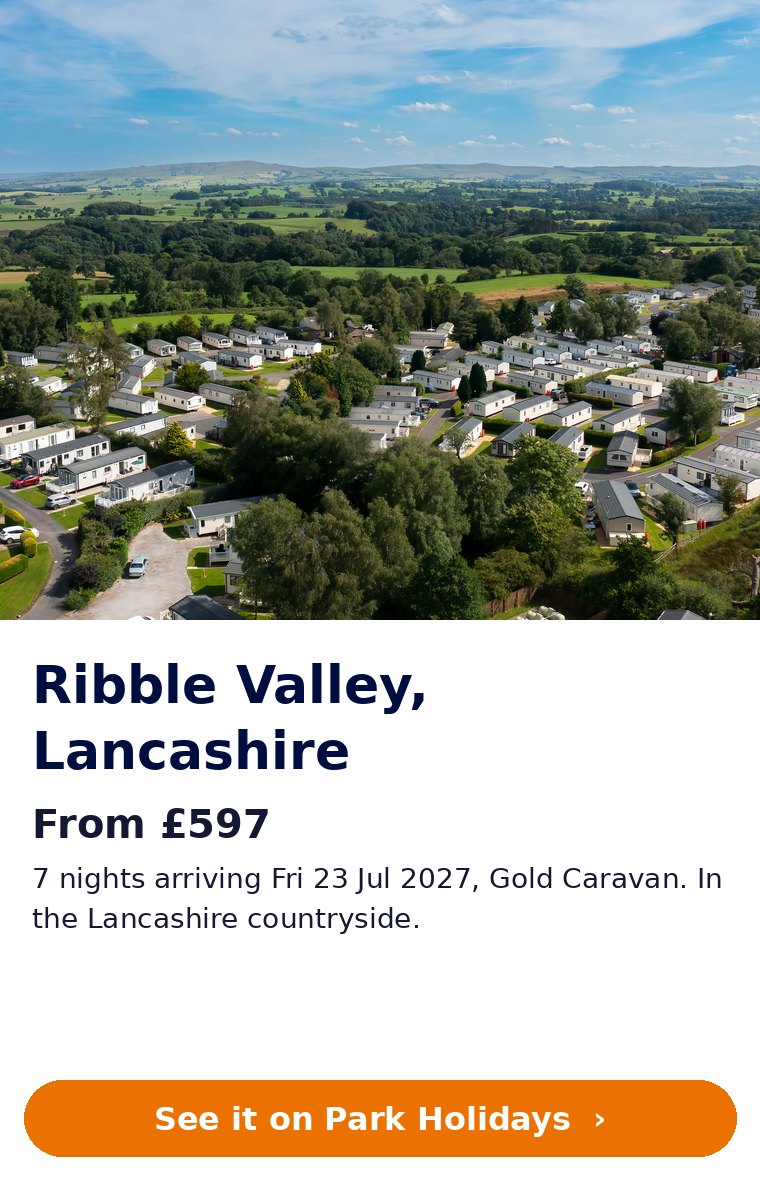 Park Holidays Ribble Valley in Lancashire